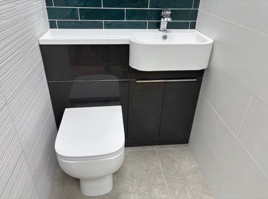 All In One Basin And Toilet Unit | Alchester Tiles And Bathrooms, Bicester